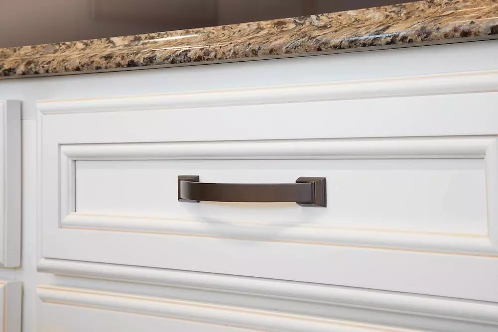 Kitchen cabinet hardware brown door knob