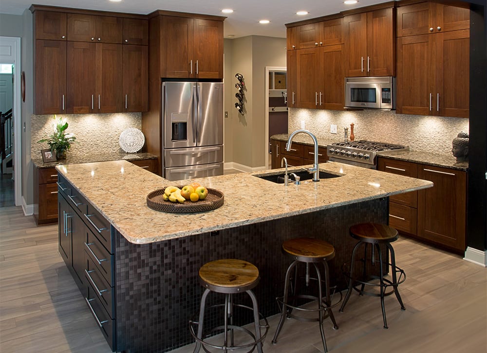 Contemporary kitchen remodeling
