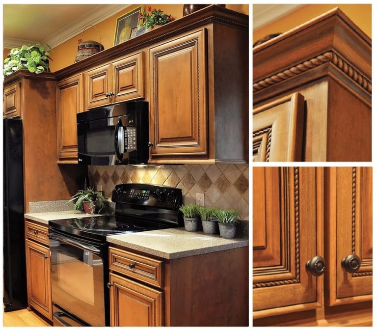 Refacing With Cherry Wood Cabinets American Wood Reface