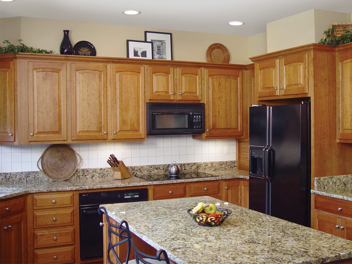 Refacing Traditional Kitchen with Contemporary Updates