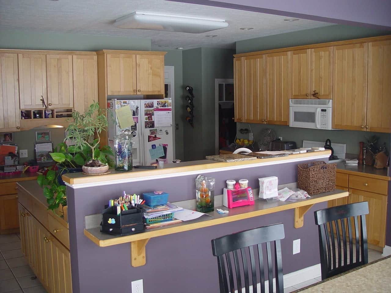 picture of kitchen before kitchen refacing