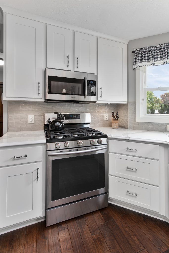 Modern Contemporary White Birch Kitchen Medina Ohio