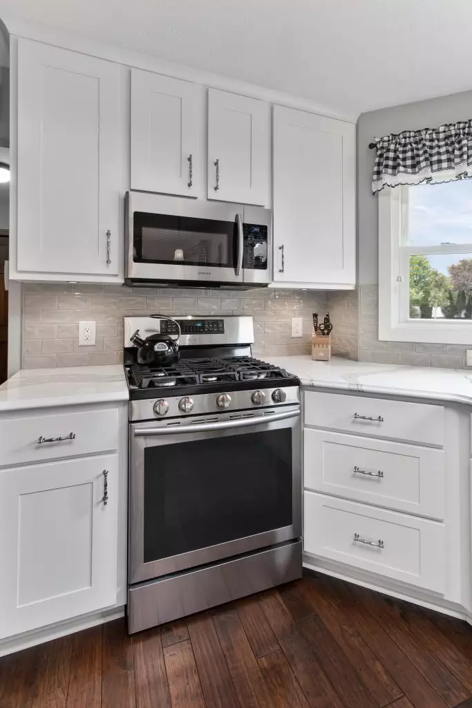 Modern Contemporary White Birch Kitchen Medina Ohio