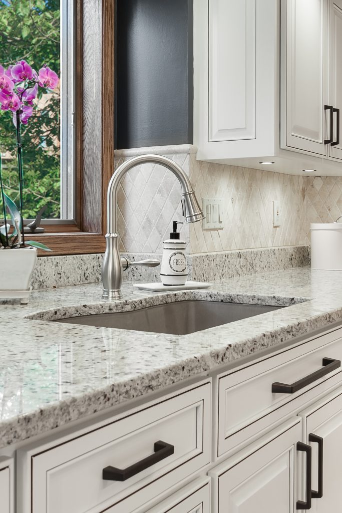 Sink Traditional Birch Granite Kitchen Medina Ohio