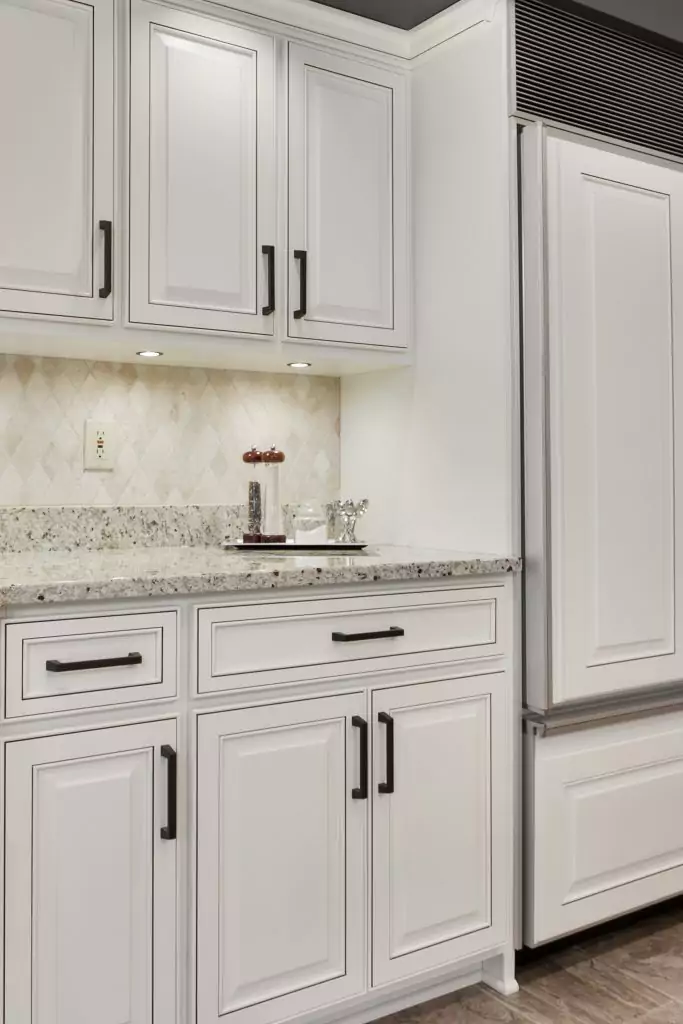 Traditional Birch Granite Kitchen Cabinets 