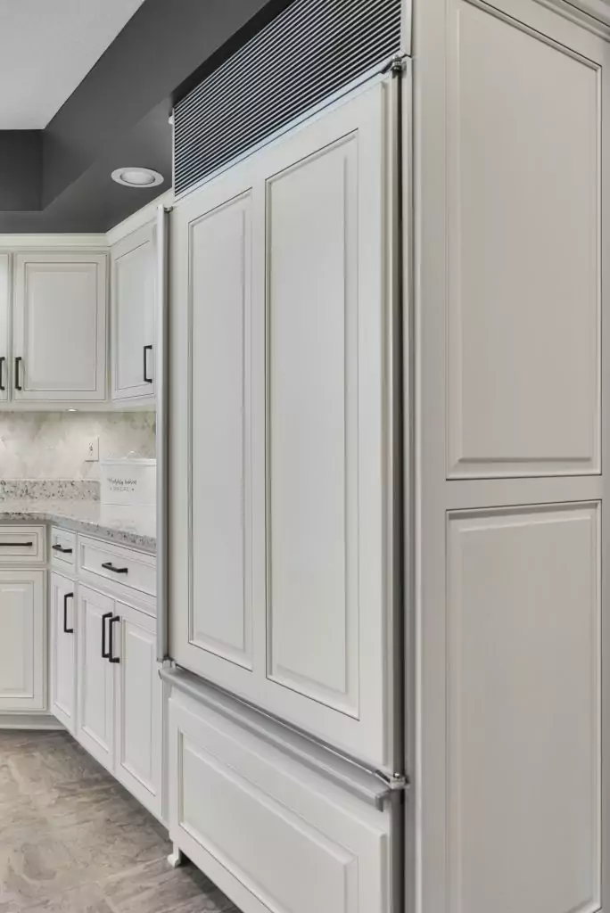 Traditional Birch Granite Kitchen Cabinets with accessories