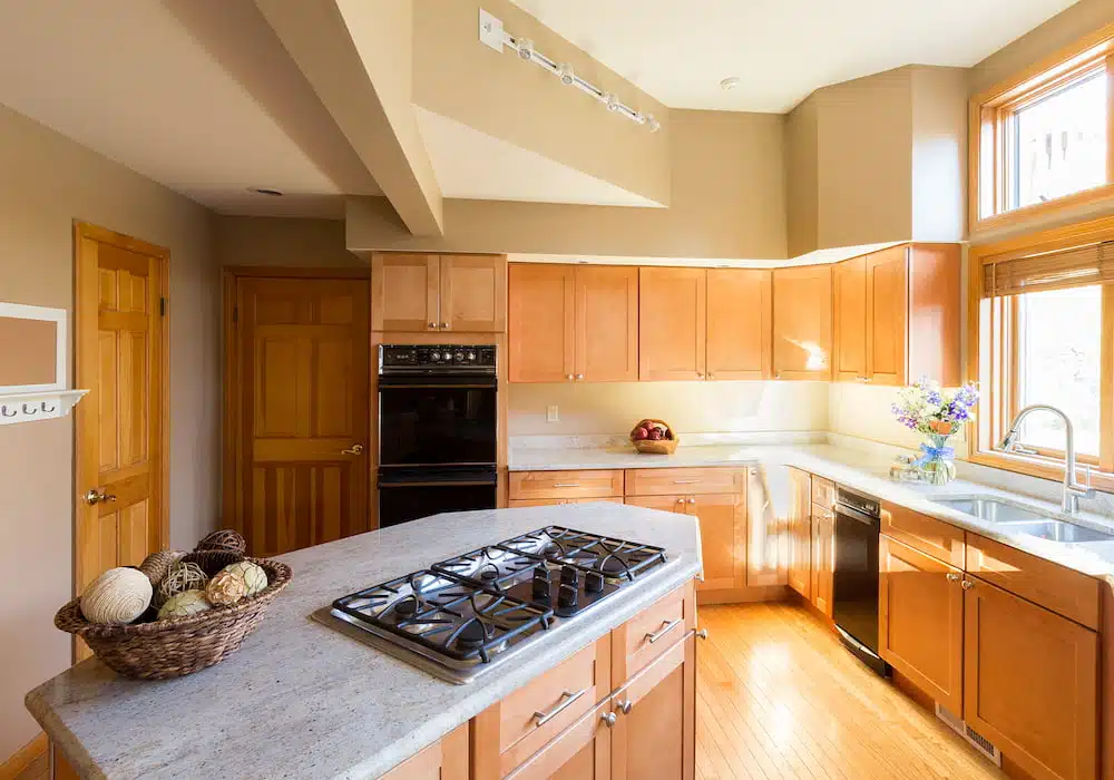 Sunny kitchen